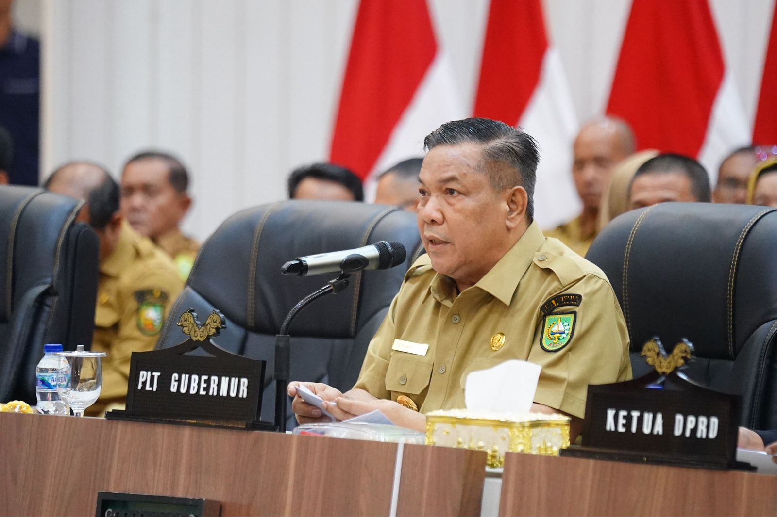 Plt Gubri ajak Pekerja Sampaikan Aspirasi Secara Damai