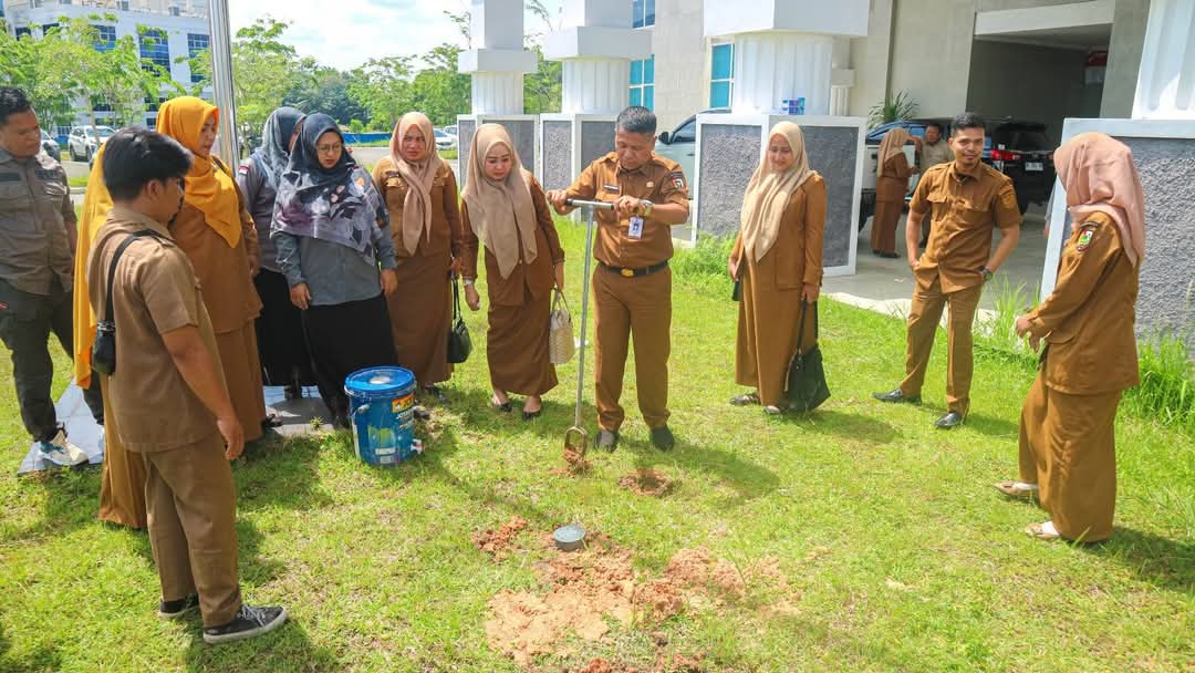 Wujudkan Pekanbaru Green City, BPP Ajak Pegawai Jaga Kebersihan Lingkungan 