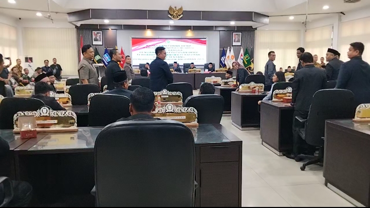 25 Anggota DPRD Inhu Tolak Pengesahan APBD Perubahan 2026