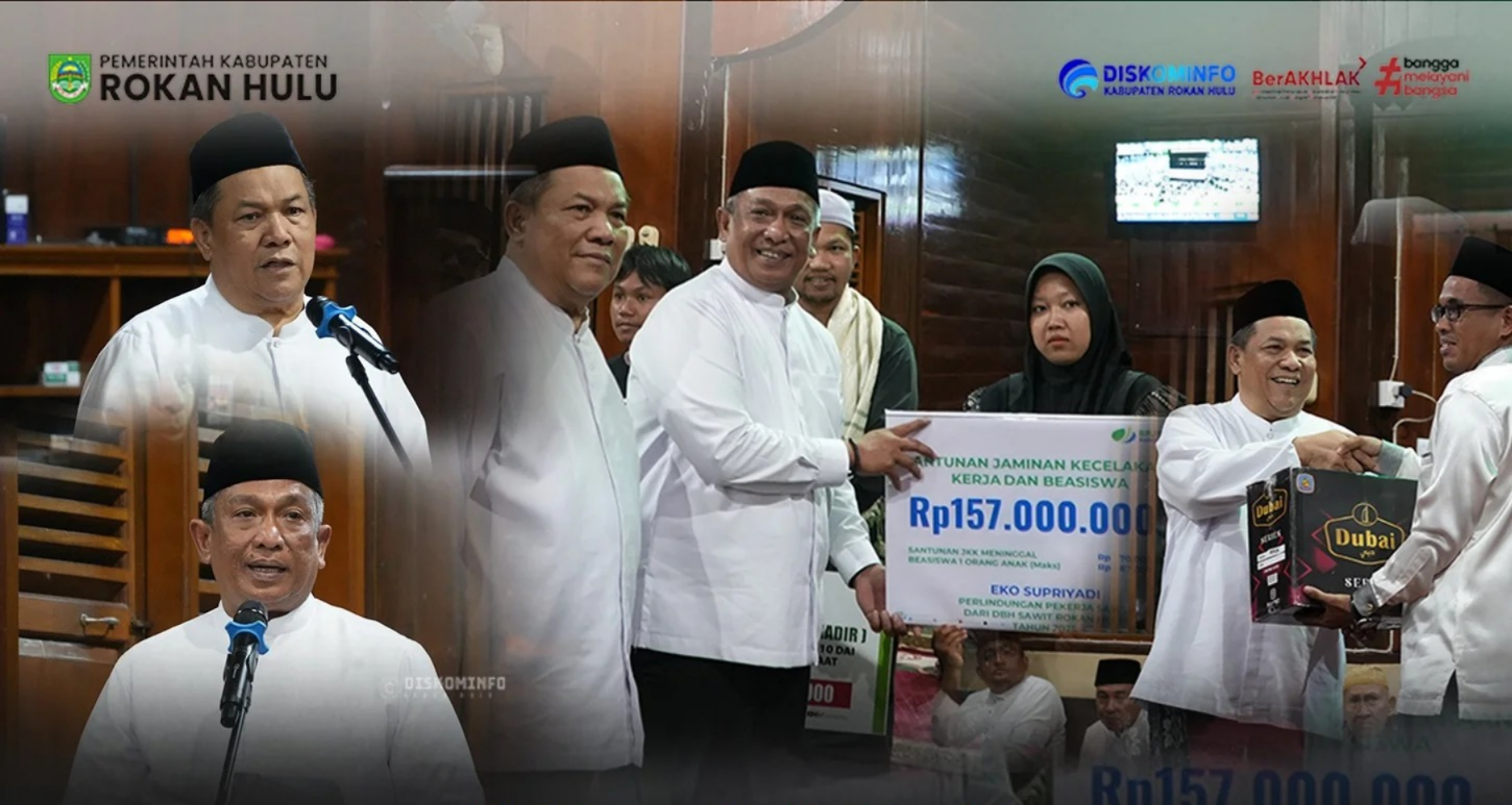 Safari Ramadan Perdana Tingkat Provinsi di Rohul, Perkuat Sinergi dan Kepedulian untuk Masyarakat