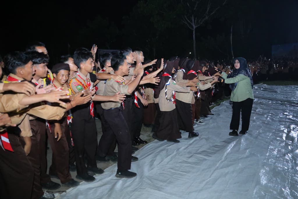 1.711 Peserta Ikuti Kemah Kerukunan dan Madrasah di Siak, Bupati Tekankan Persatuan