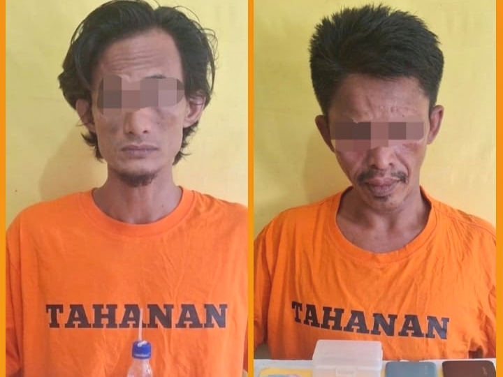 Polsek Kelayang Ringkus 2 Pelaku Narkoba, 14,51 Gram Sabu Disita