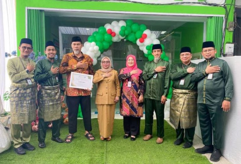 Wabup Kampar Hadiri Peresmian Kantor Cabang BPRS Berkah Dana Fadhlillah di Ujung Batu