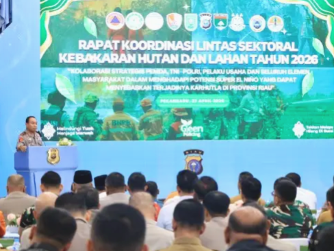 Siaga Hadapi Ancaman El Nino dan Karhutla, Kapolda Kumpulkan Forkopimda Riau