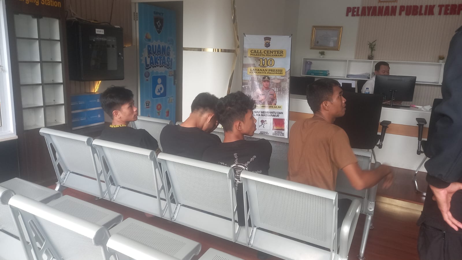 Diduga Ada Tindak Pidana terhadap Anak, Empat Pria Diamankan di Pekanbaru