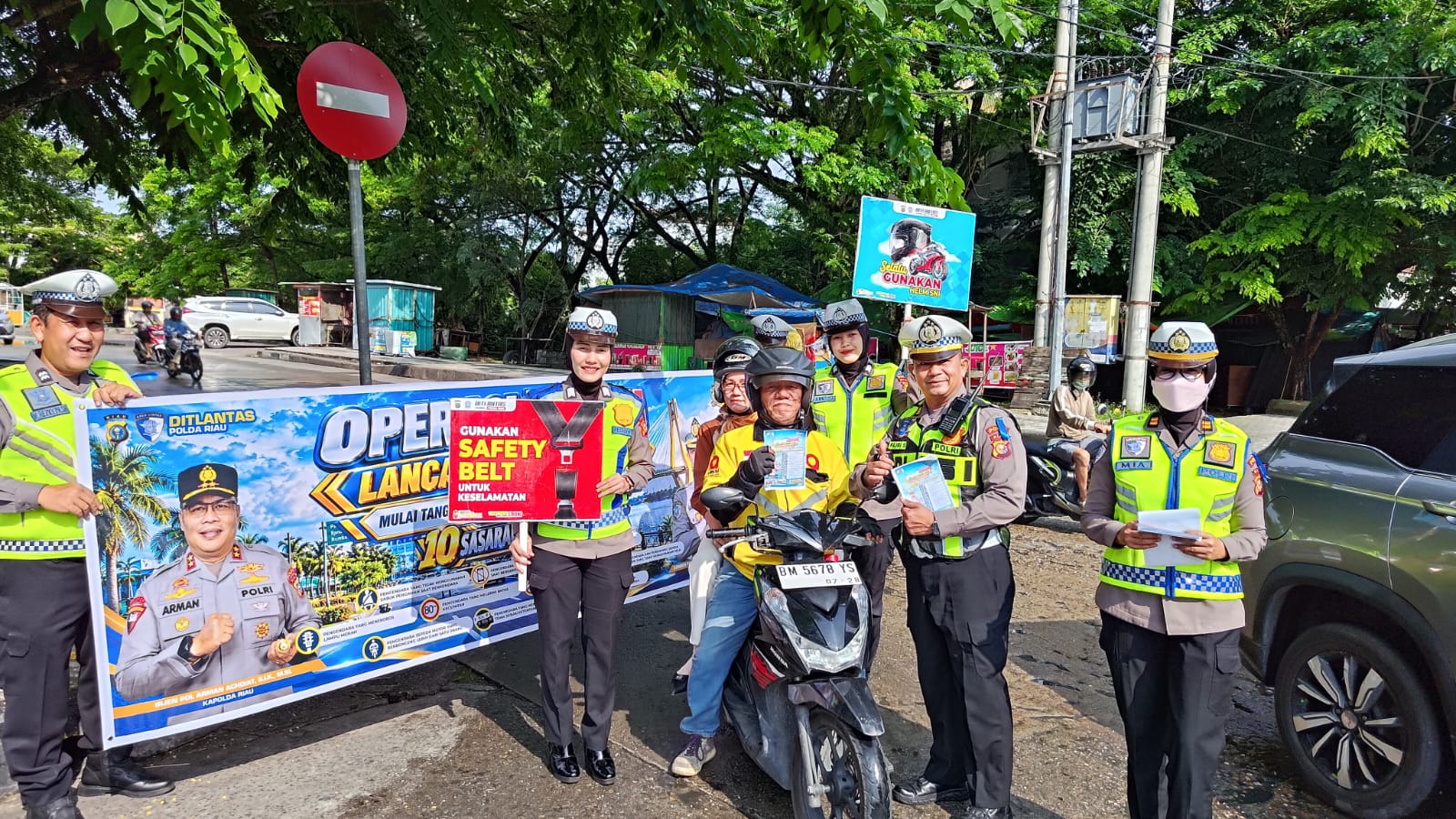 3 Hari Operasi Patuh Lancang Kuning, Tilang di Riau Tembus 541