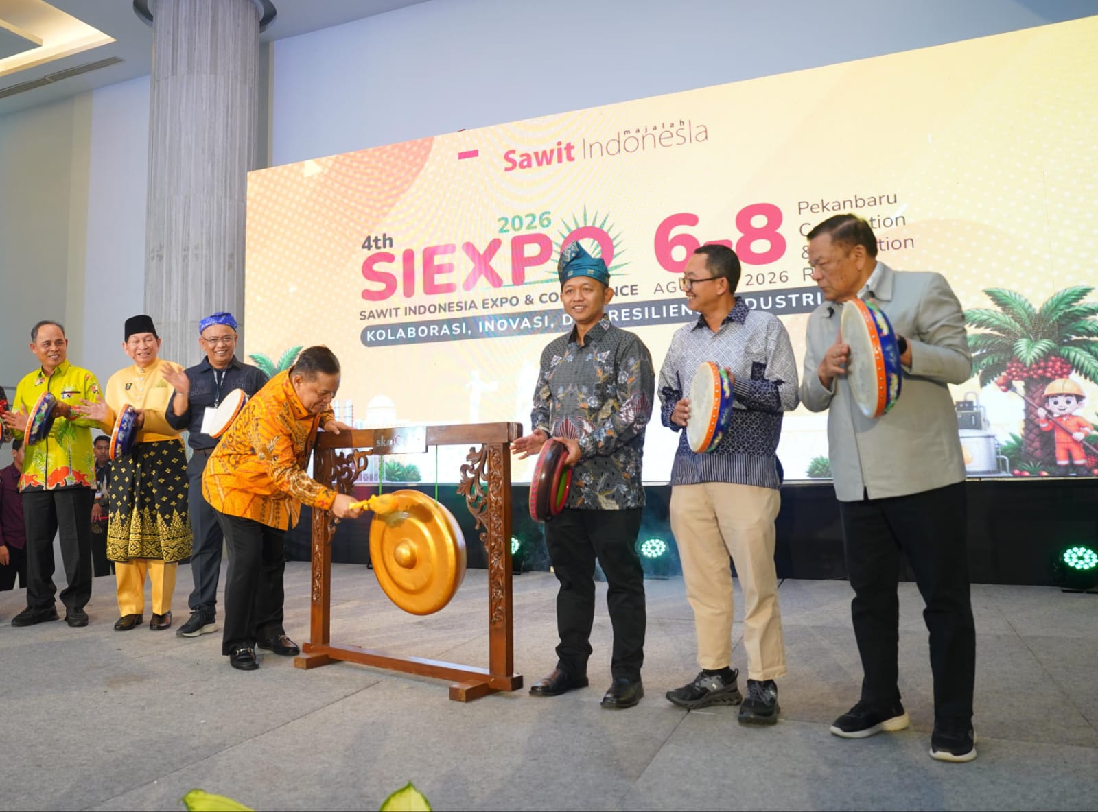 Buka SIEXPO 2026, Plt Gubri SF Hariyanto: Harga Sawit Naik, Saatnya Perkuat Investasi dan Teknologi