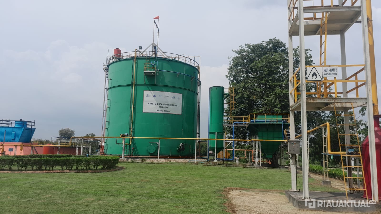 PTPN IV Regional III Sulap Limbah Sawit Jadi Bahan Bakar Pabrik dan Listrik