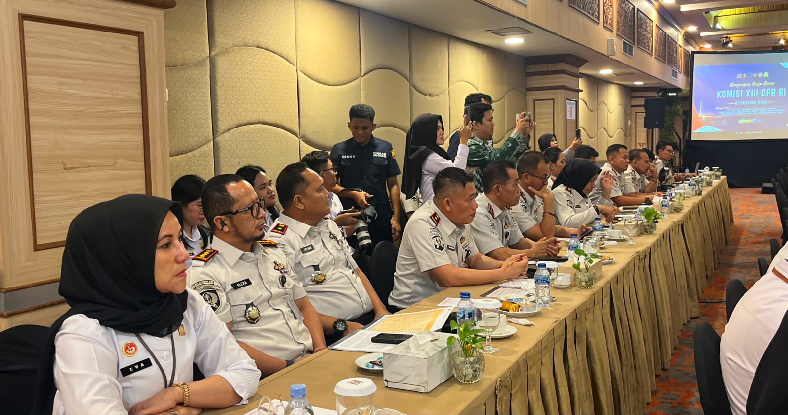 Overcrowding Jadi Sorotan, Jajaran Pemasyarakatan Riau Sampaikan Sejumlah Usulan ke DPR RI