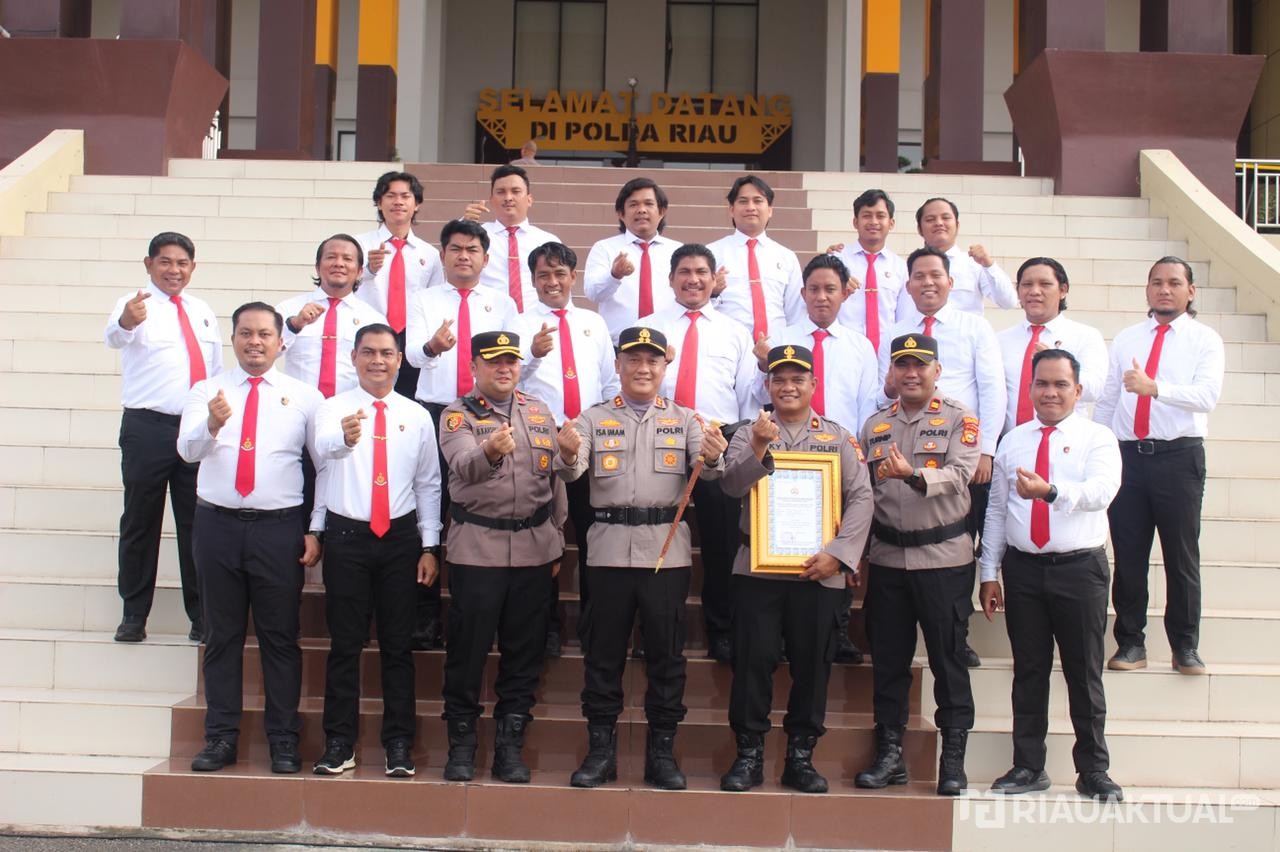 Gagalkan 80 Kg Sabu, Kapolres Rohil dan Personel Diganjar Penghargaan dari Kapolda Riau