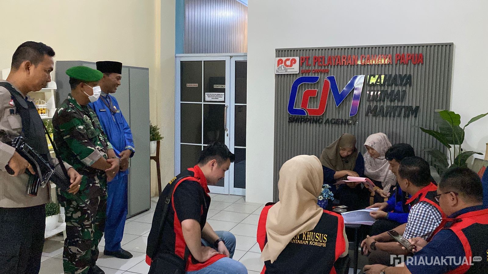 Kejati Riau Kembali Geledah 6 Perusahaan di Dumai, Usut Dugaan Korupsi Jasa Kapal