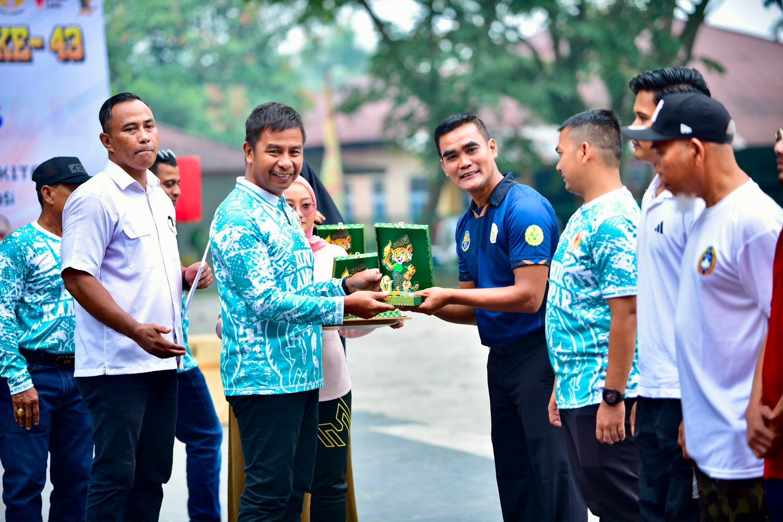 HAORNAS ke-43 di Kampar, Bupati Ahmad Yuzar Ajak Warga Jadikan Olahraga Gaya Hidup