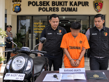 Berdalih Pinjam Sebentar, Pemuda di Dumai Gadaikan Motor Orang Tua Rp700 Ribu