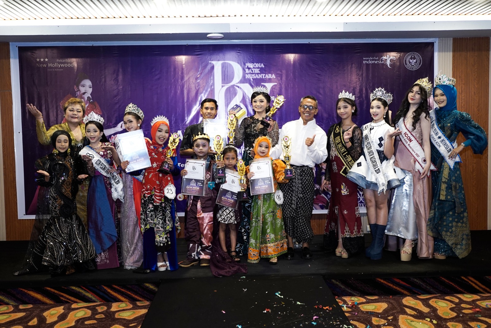 Audisi Pesona Batik Nusantara 2026 Digelar di Pekanbaru, Talenta Muda Unjuk Gaya