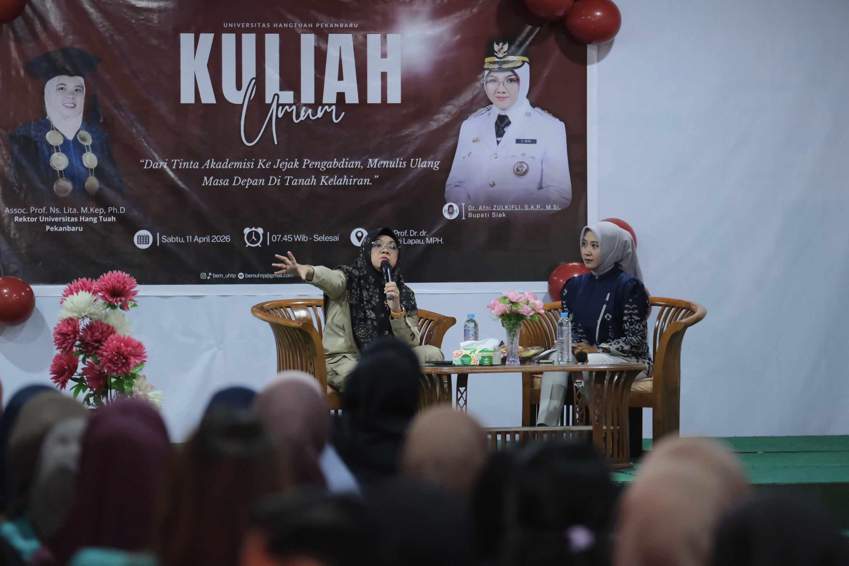 Bupati Siak Sebut Pentingnya Peran Mahasiswa Sebagai Agen Perubahan