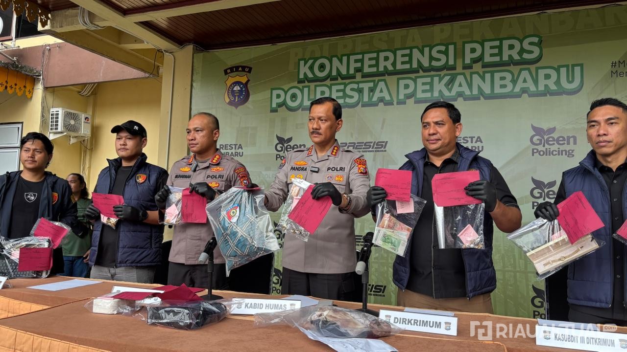 Pembunuhan di Rumbai, Kasat Reskrim Polresta Pekanbaru: Otak Kejahatan Ternyata Menantu Korban