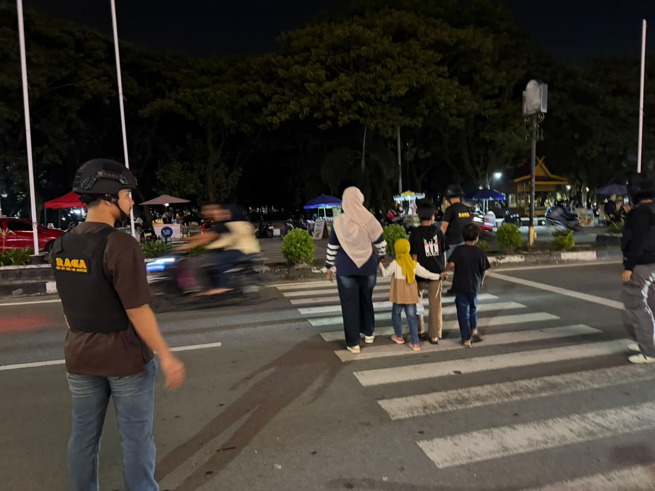 Tim Raga Polres Dumai Patroli Malam, Sasar Premanisme dan Geng Motor