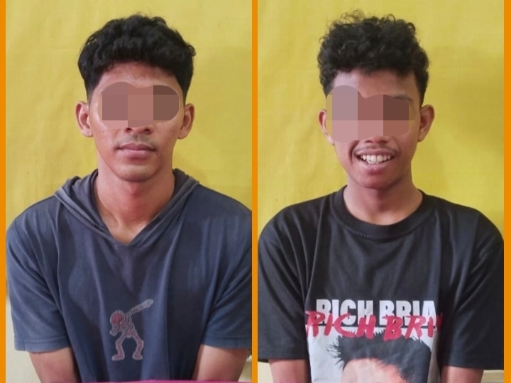 Polsek Lirik Ringkus Dua Pengedar Pil Ekstasi di Dua Desa, Puluhan Butir Disita