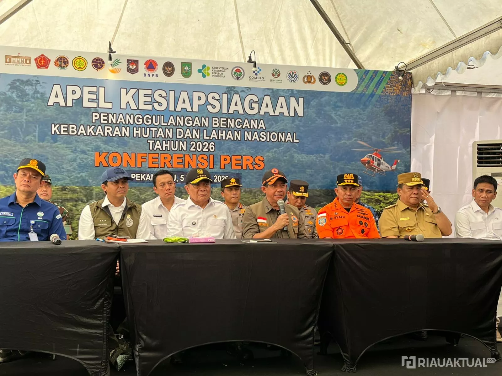 Riau Masuk Prioritas Penanganan Karhutla, Bantuan Darat Hingga OMC Dikerahkan