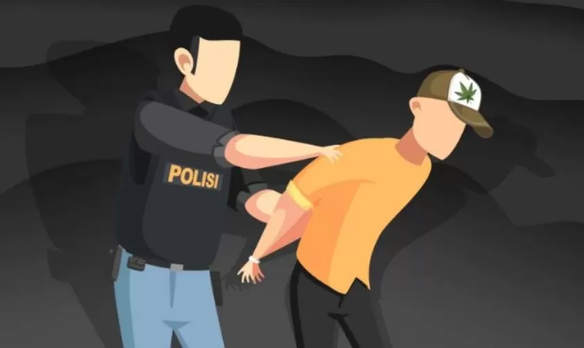 Polisi Tangkap Pemuda Pengedar Sabu di Pasir Penyu, 7 Paket Diamankan