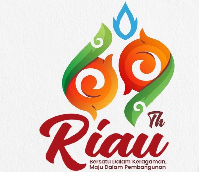 Mengandung Simbol Selembayung Hingga Kuntum Bujang, Ini Filosofi Logo Hari Jadi ke-69 Provinsi Riau