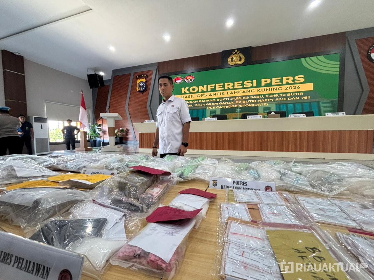 Operasi Antik 2026, Polda Riau: 162.754 Jiwa Selamat dari Ancaman Narkoba