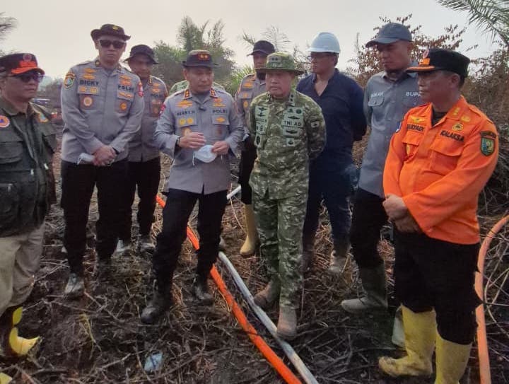 Penanganan Karhutla di Inhu Capai 80 Persen, Tim Gabungan Fokus Pendinginan