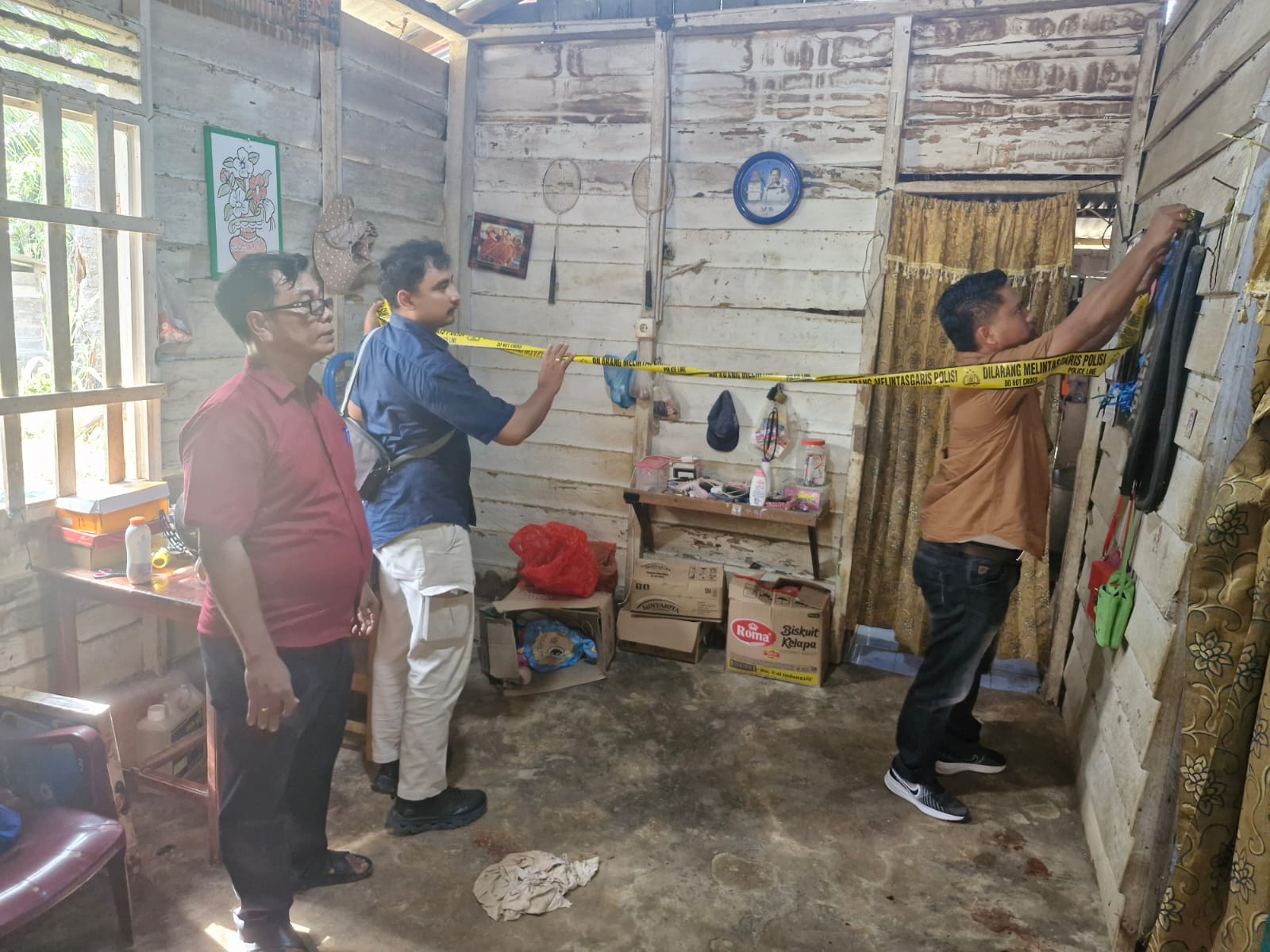 Tragis! Anak Bunuh Ayah Kandung di Bengkalis