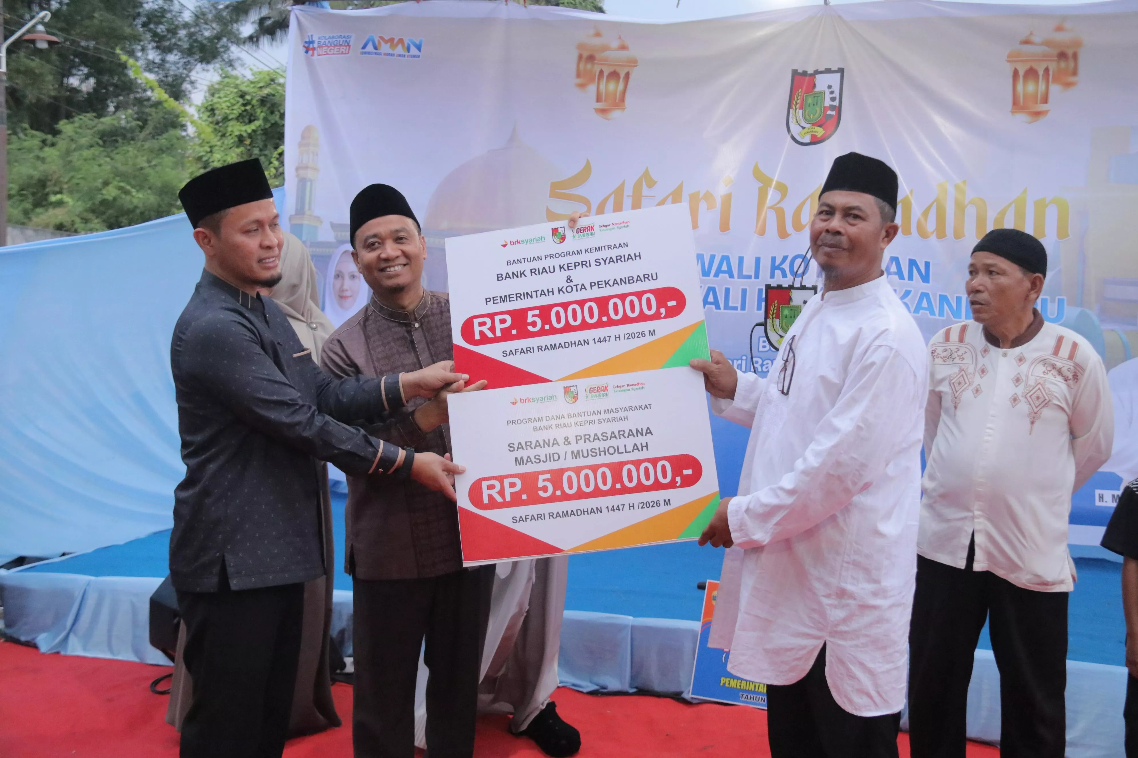 Safari Ramadan di Limapuluh, Wako Agung Tegaskan Komitmen Perbaikan Infrastruktur 