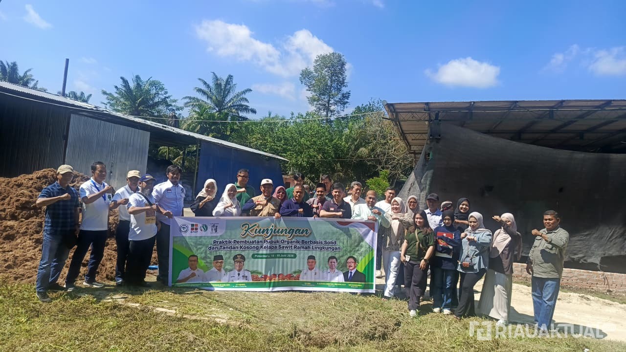 Petani Sawit Diajak Intip Pabrik Pupuk Organik, APKASINDO Riau: Bisa Pangkas Biaya hingga Lebih Efisien