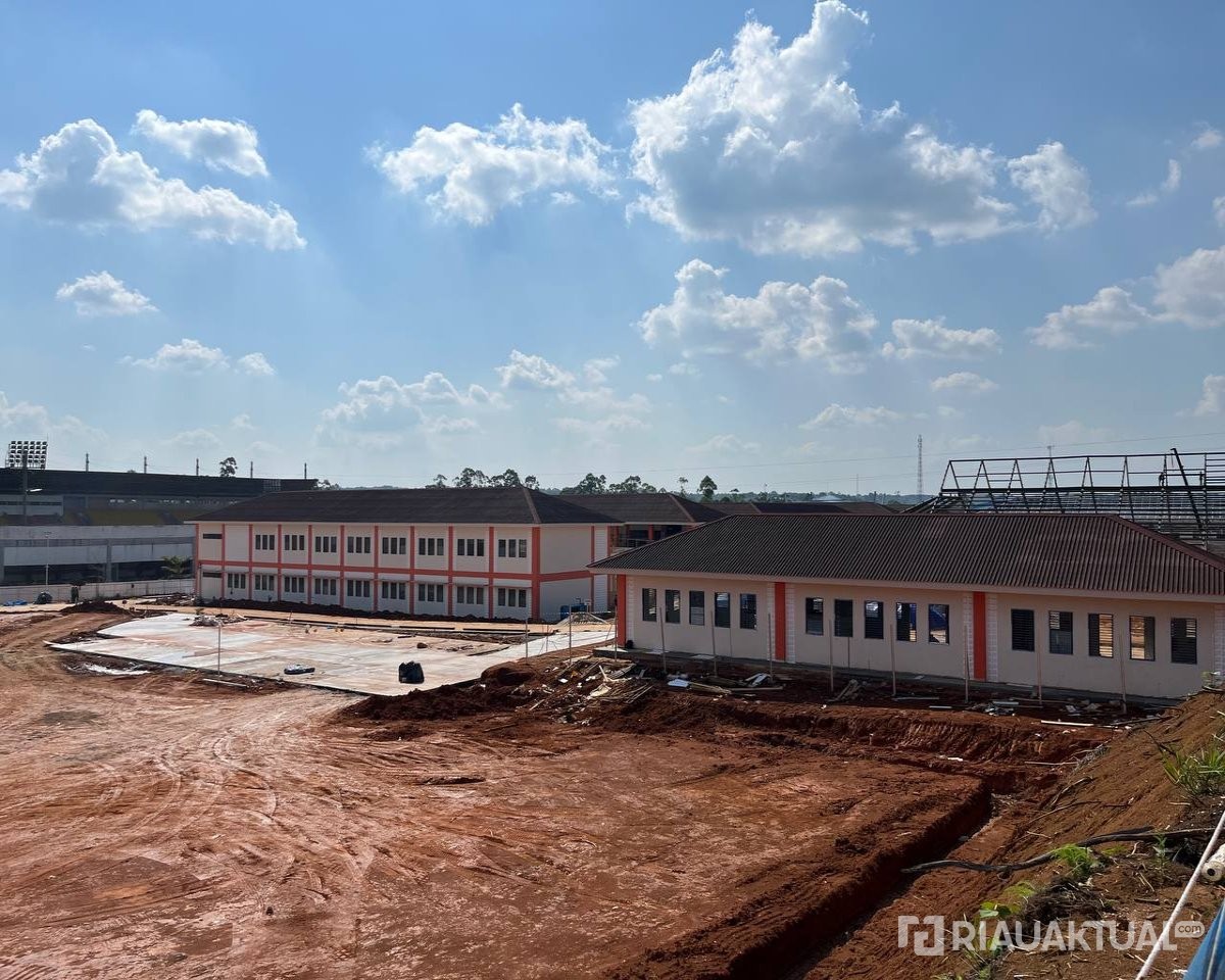 Plt Gubri Tinjau Sekolah Rakyat di Kuansing, Progres Sudah 76 Persen