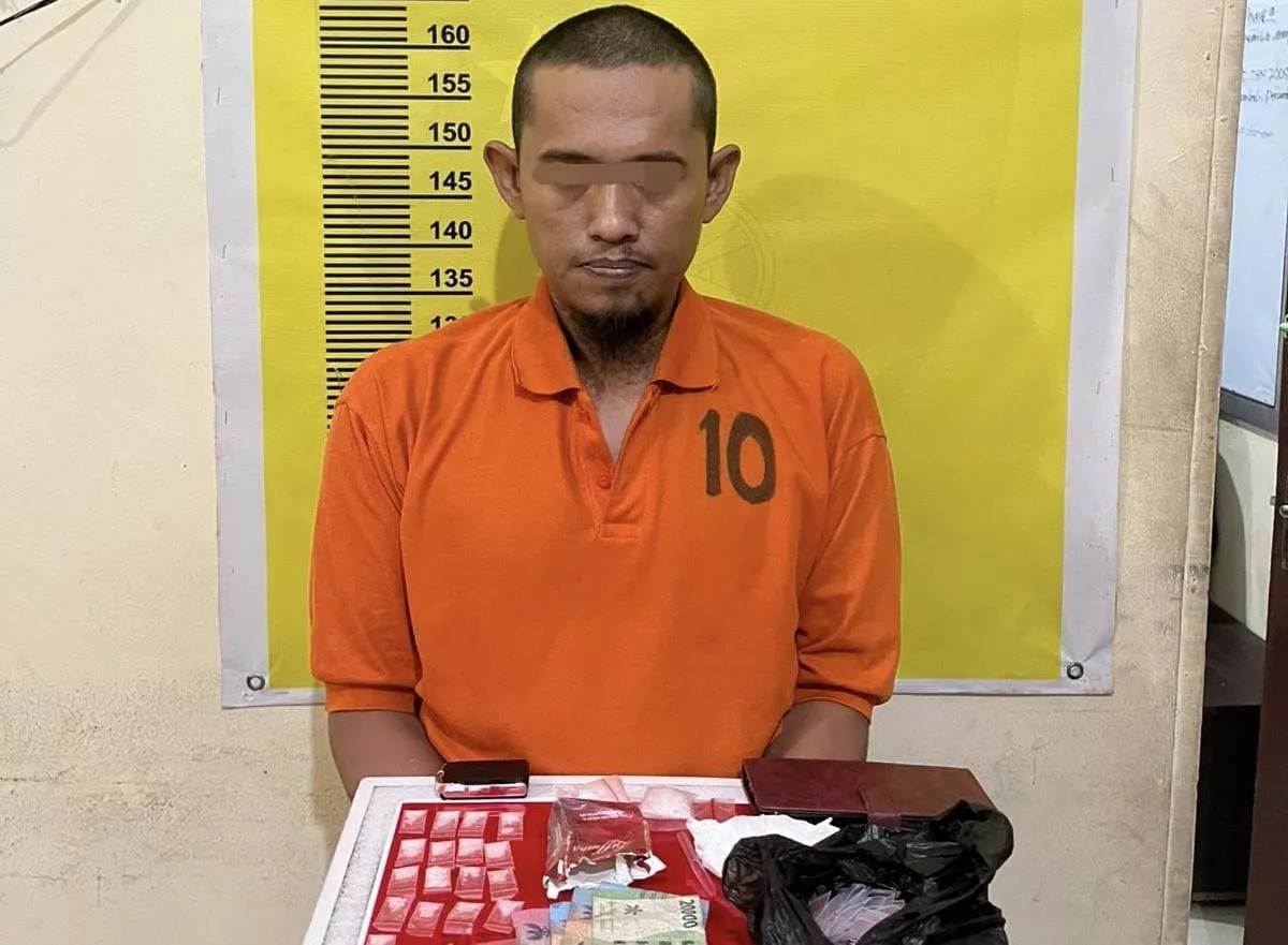 Polisi Gerebek Pondok di Kebun Sawit PT INECDA, 19 Paket Sabu Disita