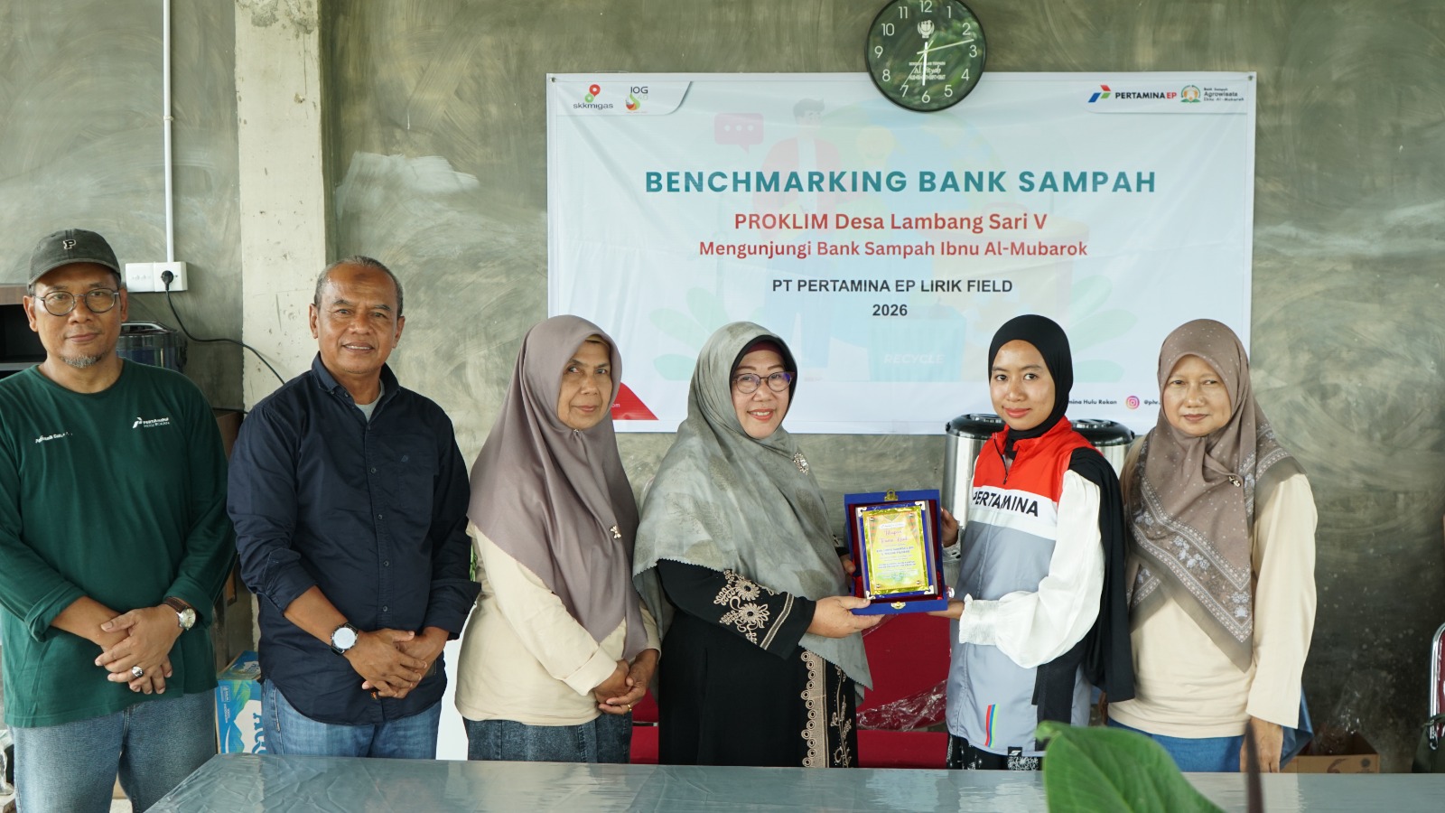 Lewat PROKLIM, Pertamina EP Lirik Dorong Bank Sampah di Inhu Jadi Cuan