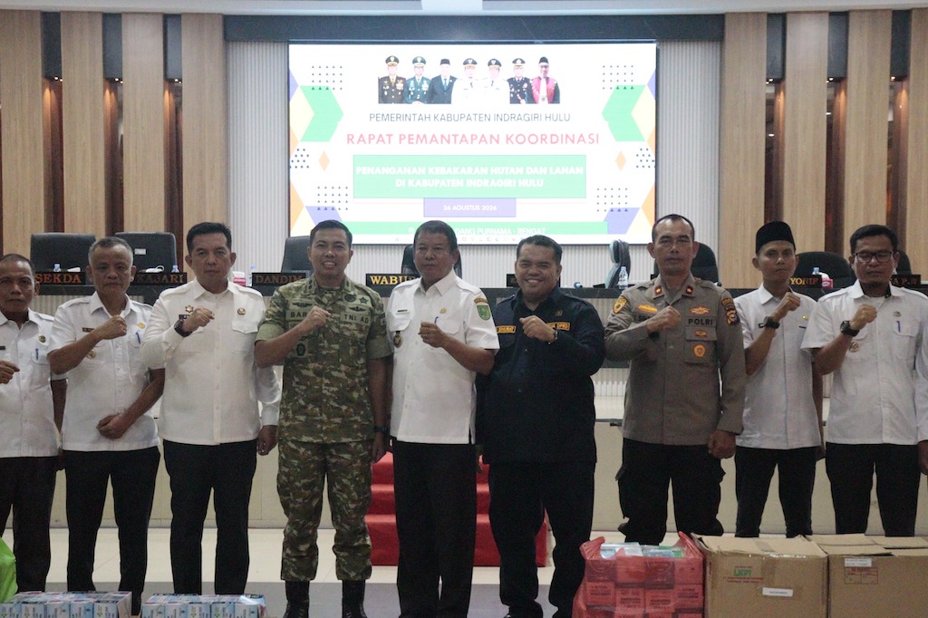 Wabup Inhu Tegaskan Pelaku Karhutla Akan Ditindak Tegas