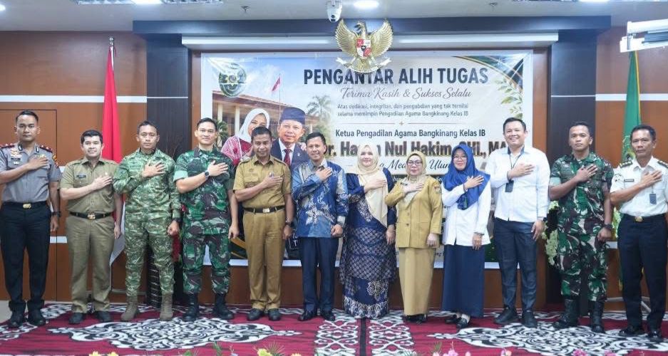 Pisah Sambut Ketua PA Bangkinang, Bupati Kampar Pengabdian Hakim Bangun Keadilan dan Nilai Religius