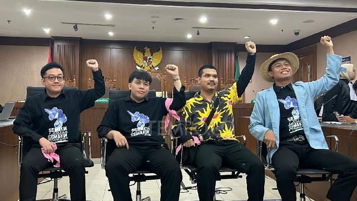 Hakim Bebaskan Mahasiswa Unri Khariq Anhar Terkait Kasus Penghasutan Demo