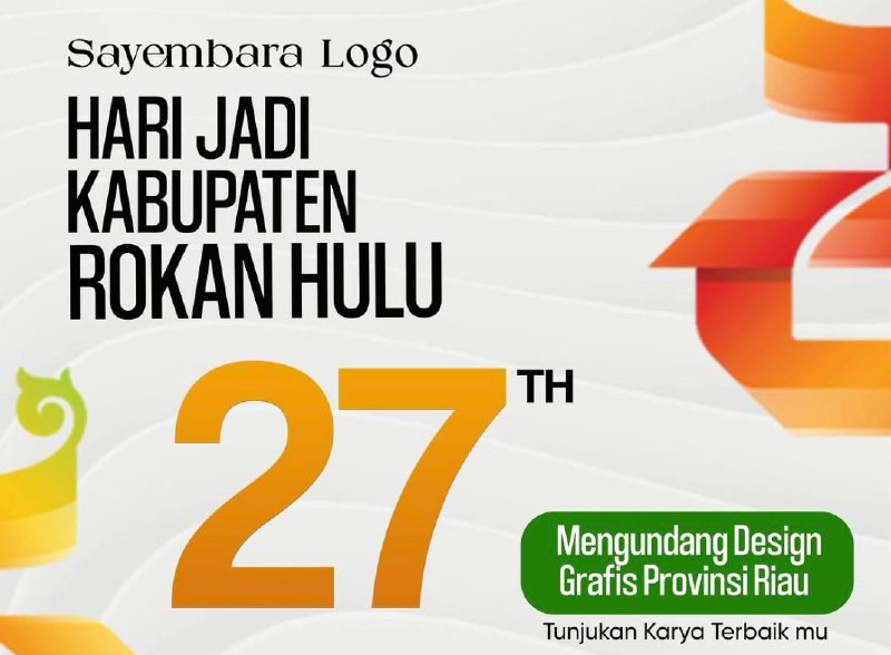 Pemkab Rohul Gelar Sayembara Logo Hari Jadi ke-27