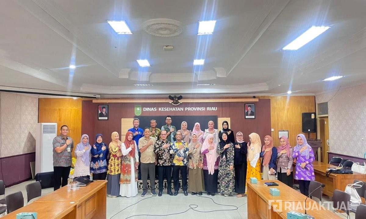 Gandeng Perguruan Tinggi, Diskes Riau Percepat Capaian Cek Kesehatan Gratis