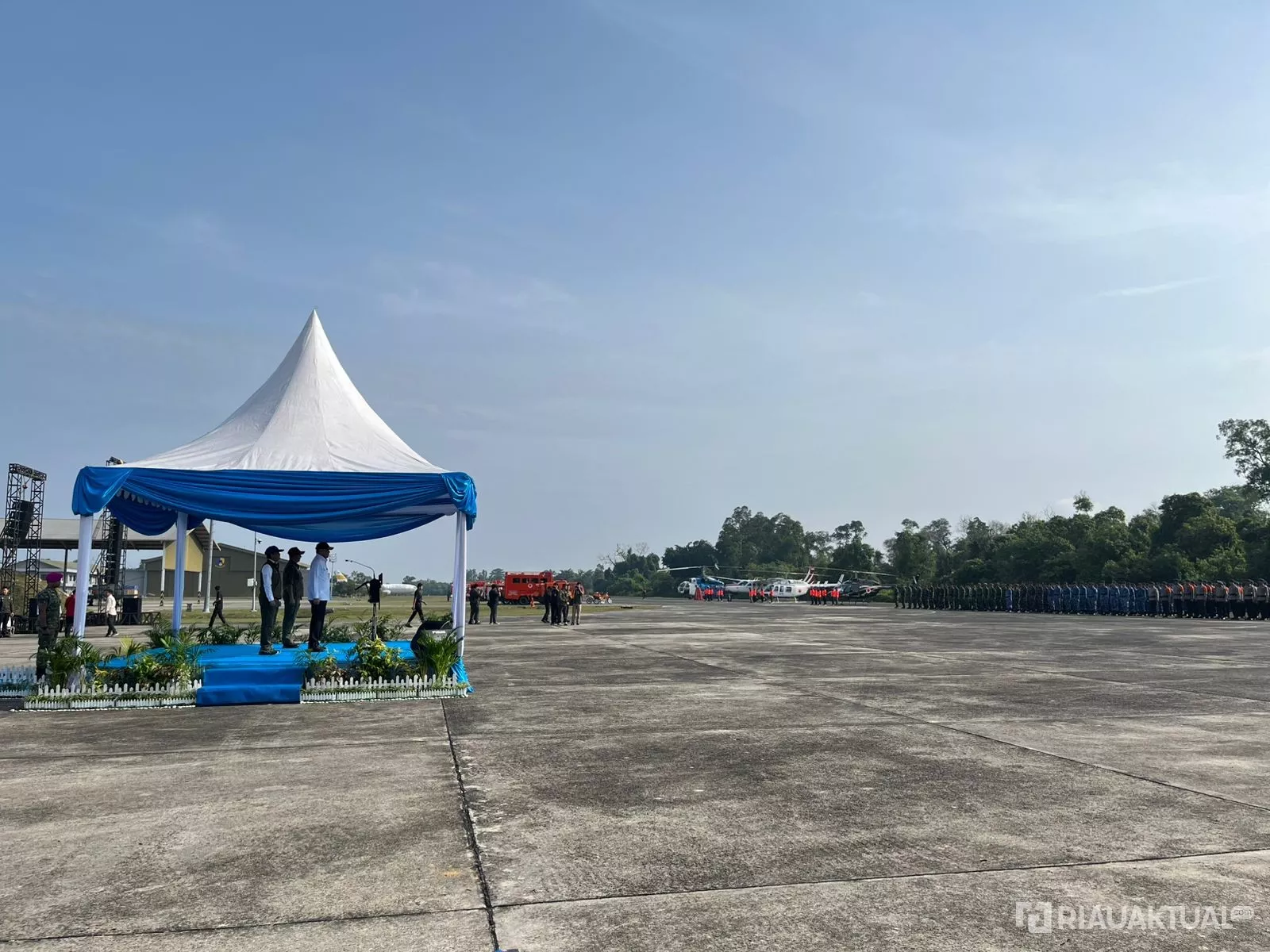 Pimpin Apel Kesiapsiagaan Karhutla Nasional, Menko Polkam Tekankan Langkah Strategis Pencegahan