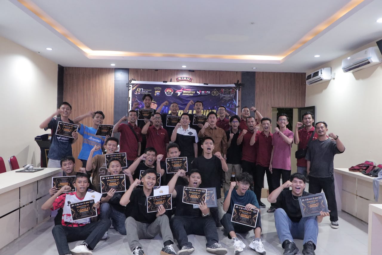 Sambut HUT Bhayangkara ke-80, Polres Rohil Gelar Turnamen E-Sport