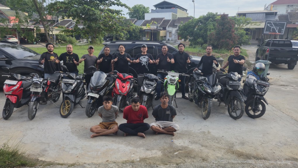 Komplotan Begal hingga Pencuri Mobil di Pekanbaru-Kampar Ditangkap, 15 Kendaraan Disita