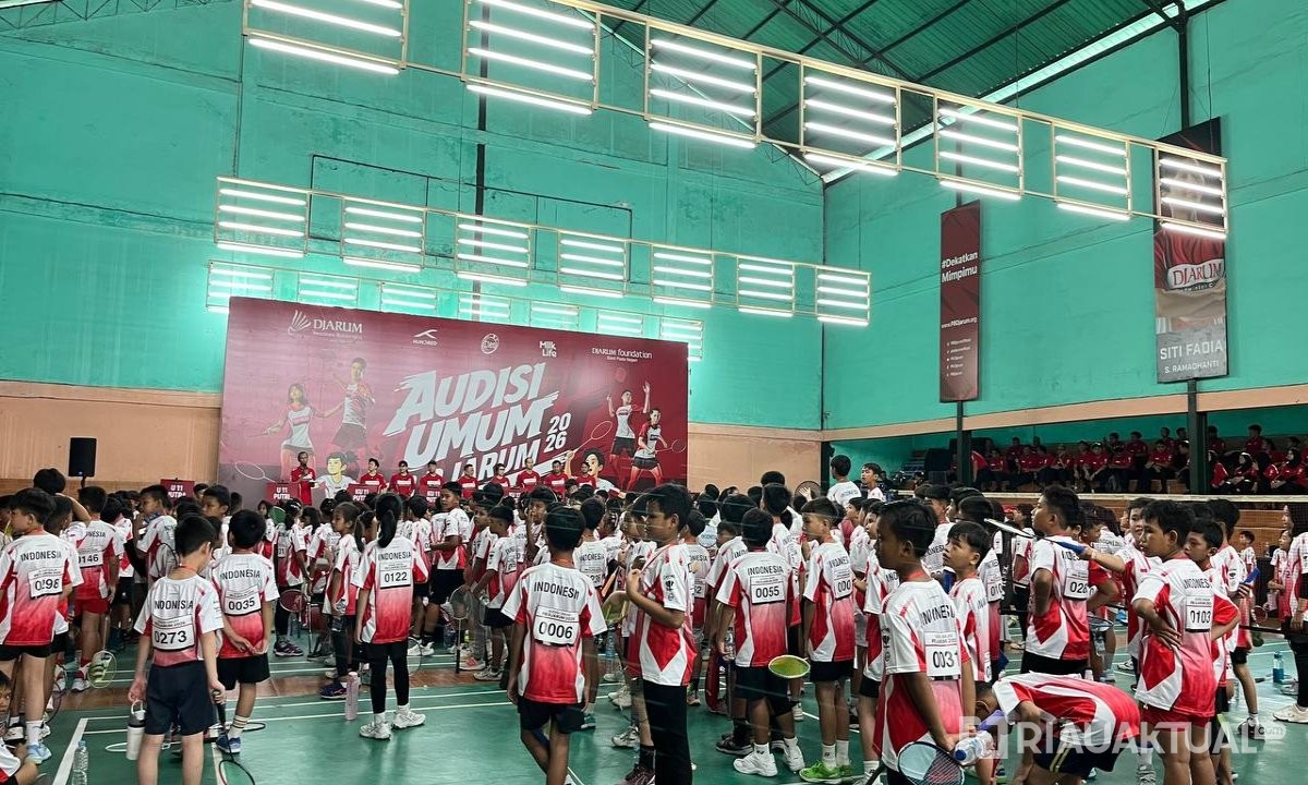 Audisi PB Djarum 2026 Bergulir di Pekanbaru, Buru Bibit Baru Bulutangkis Nasional