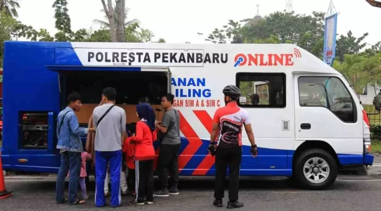 Catat, Ini Jadwal dan Lokasi SIM Keliling di Pekanbaru