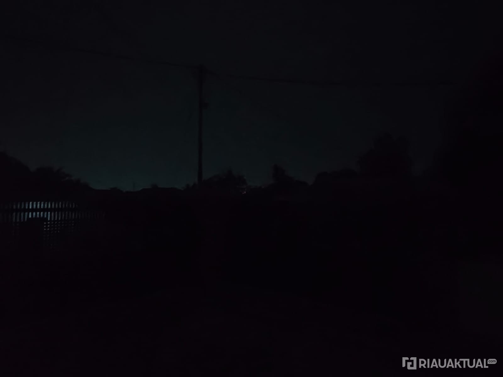 Hujan Turun, Listrik Padam Lagi di Tangkerang Tengah Pekanbaru