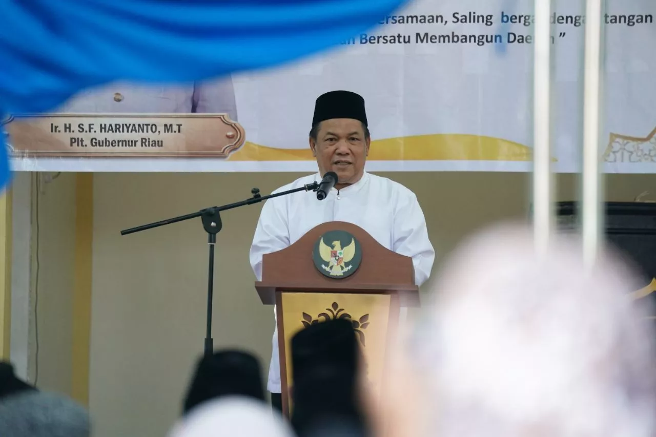 Wapres Try Sutrisno Berpulang, Plt Gubri Sampaikan Duka Mendalam
