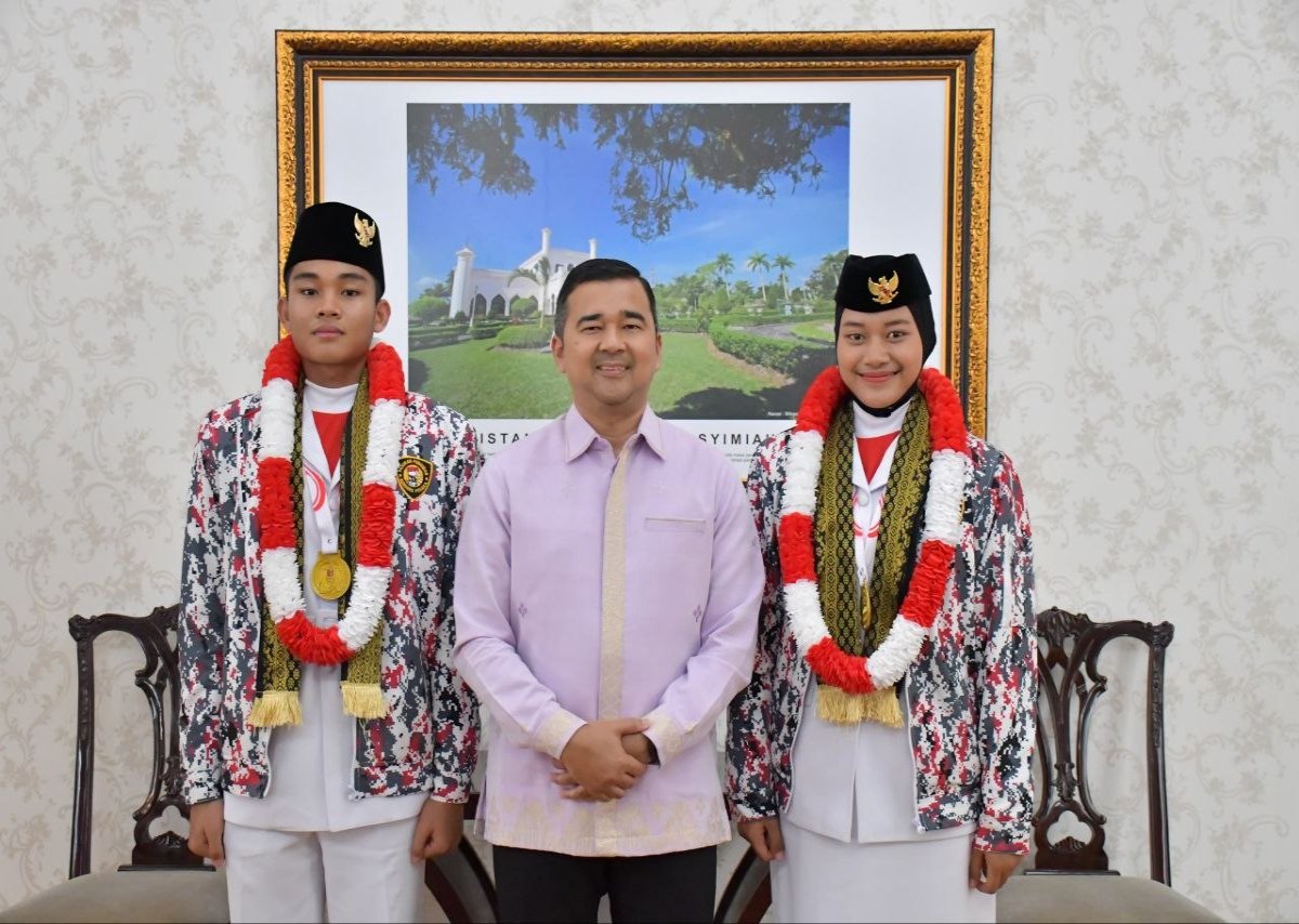 Dua Paskibraka Nasional Pulang ke Riau