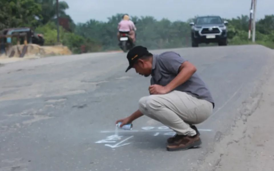 Perbaikan Jalan Ruas Simpang Minas Masuk Tahap Kesepakatan Titik STA
