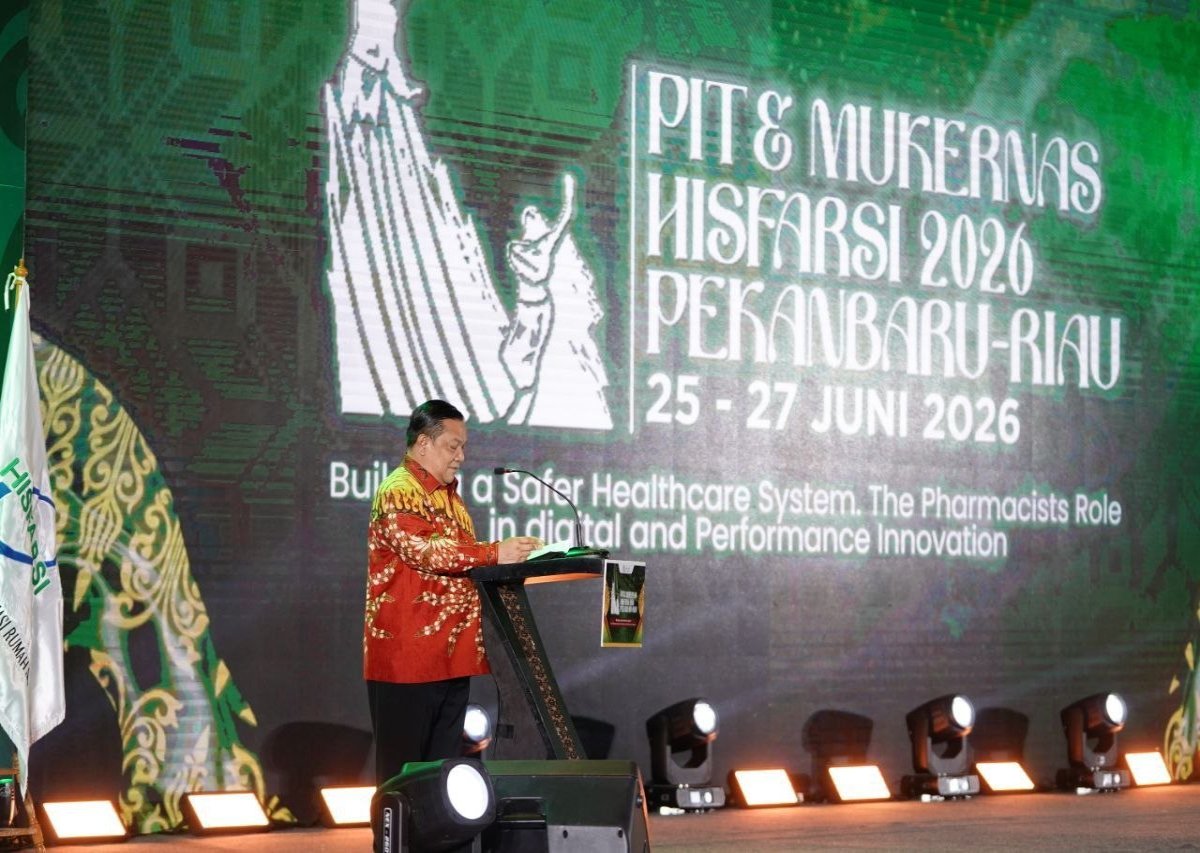 Plt Gubernur Riau Buka Rangkaian PIT dan Mukernas HISFARSI 2026