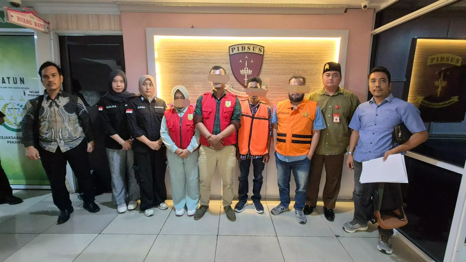 Empat Tersangka Korupsi KUR Rp1,9 M di Pekanbaru Ditahan