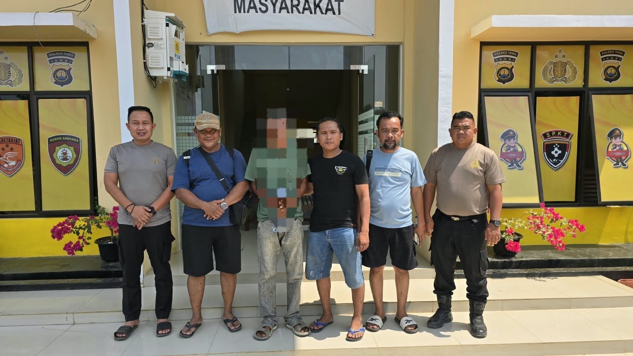 10 Bulan Buron, Terduga Pelaku Pembunuhan di Rohil Ditangkap di Jambi